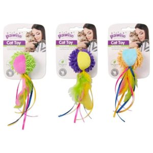 Pawise Meow Meow Peluche con Cintas y Catnip